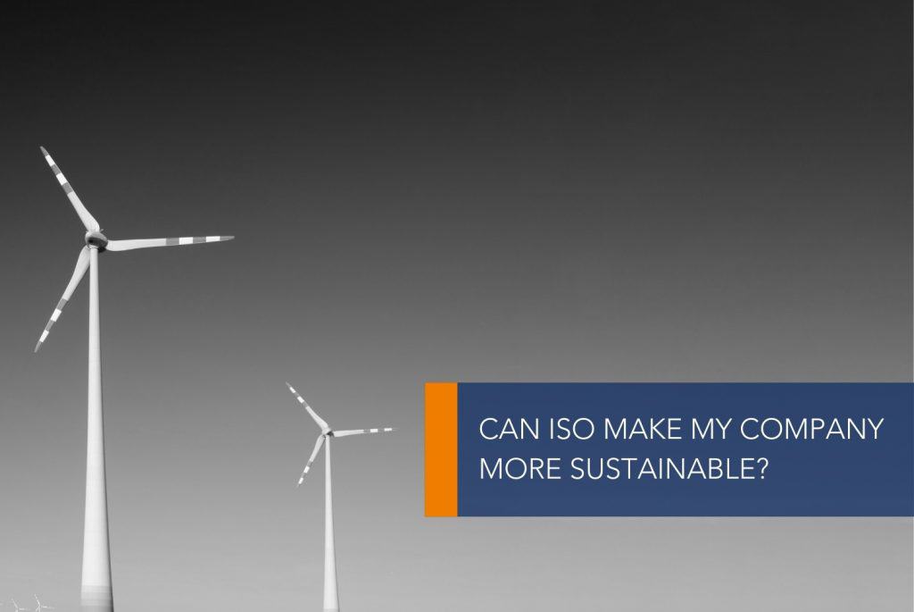 ISO 14001 ISO and sustainability