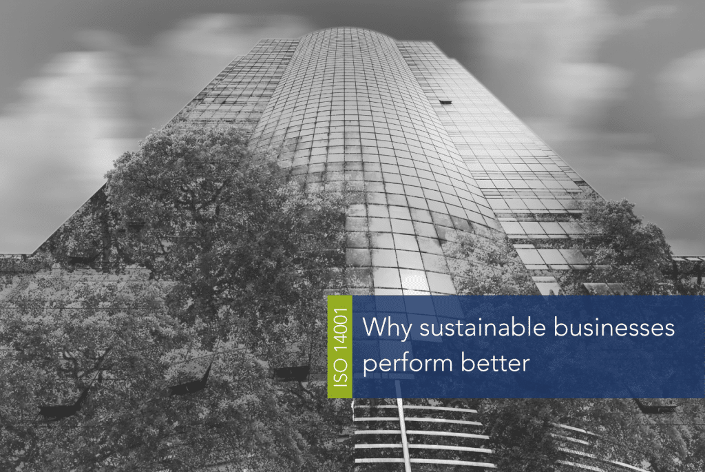 Why sustainable businesses perform better MAIN Tall building with greenery